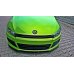 Накладка сплиттер на передний бампер на Volkswagen Scirocco III R